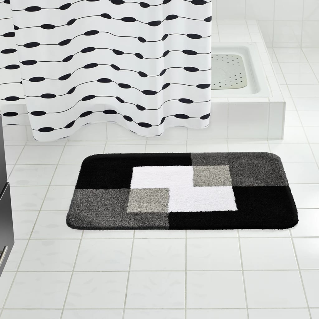 Ridder Ridder Bathroom Mat Coins 60x90 CM Gray 7103307