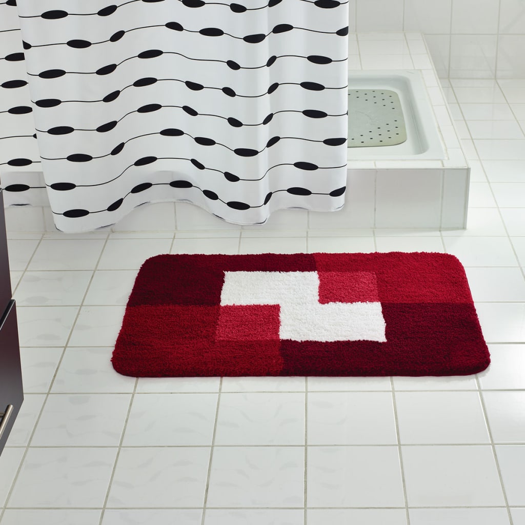 Monete per bagno per bagno Ridder Ridder 60x90 cm rosso 7103306