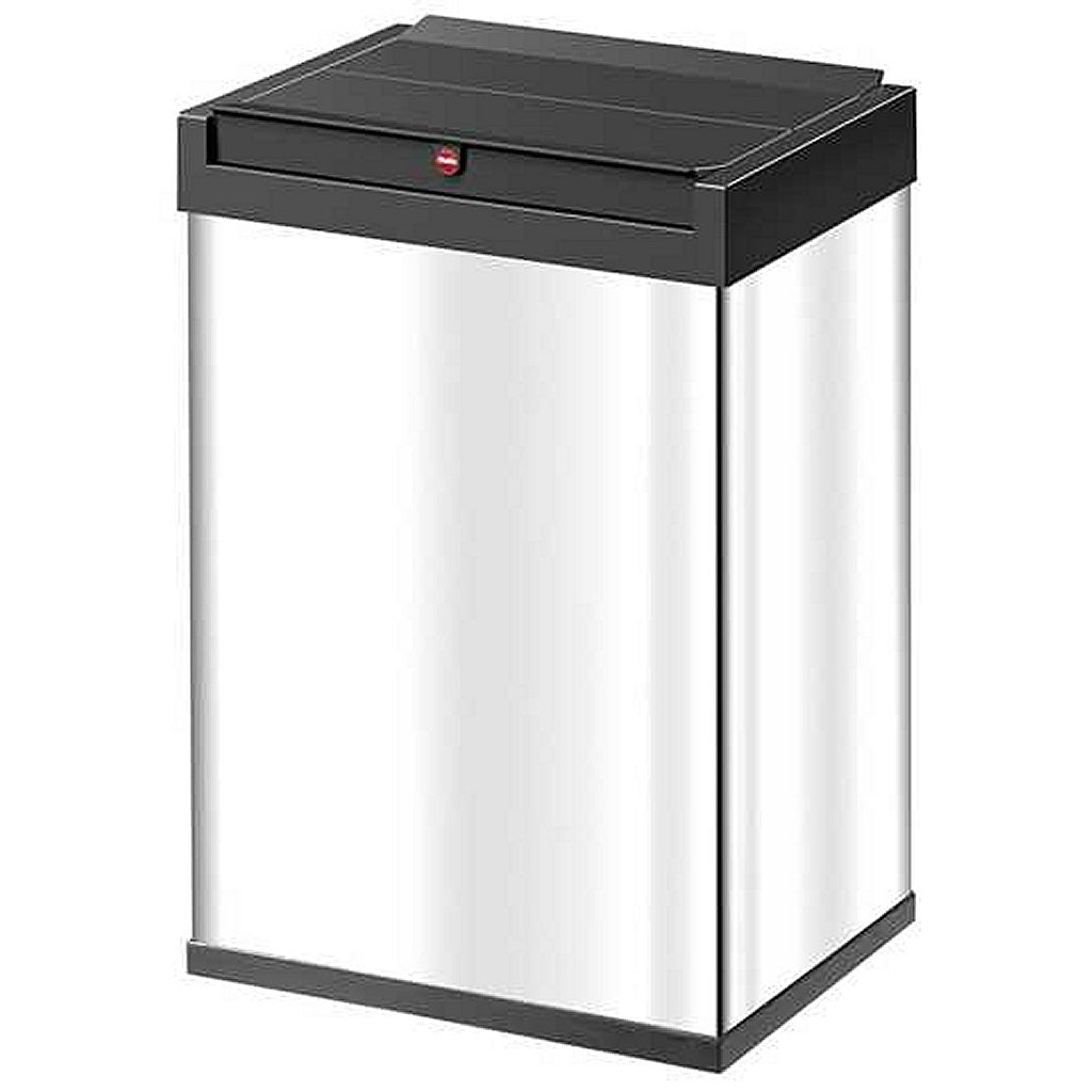 Hailo Hailo Waste Bin Big-Box Swing Størrelse L 35 L Rustfrit stål 0840-111