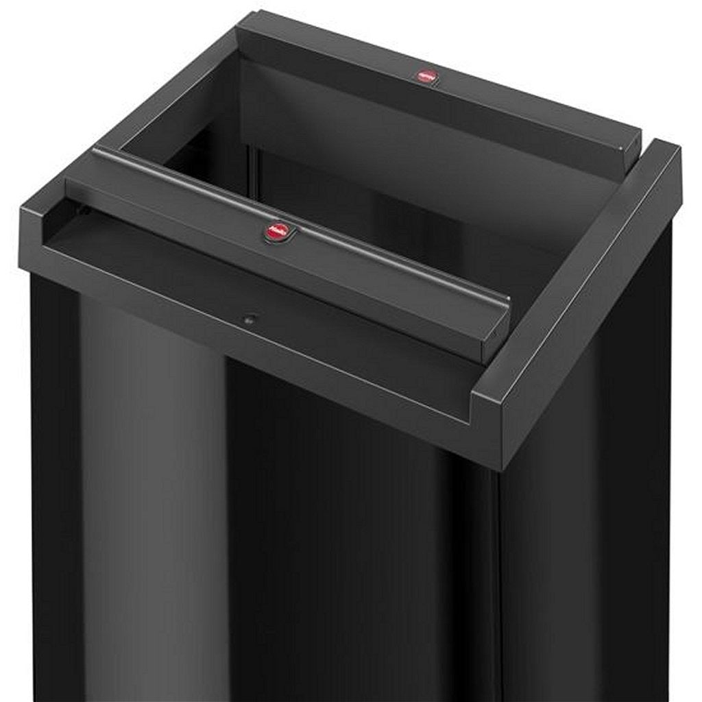 Hailo 0840-141 Big-Box Swing l Pullen Bin 35L Black