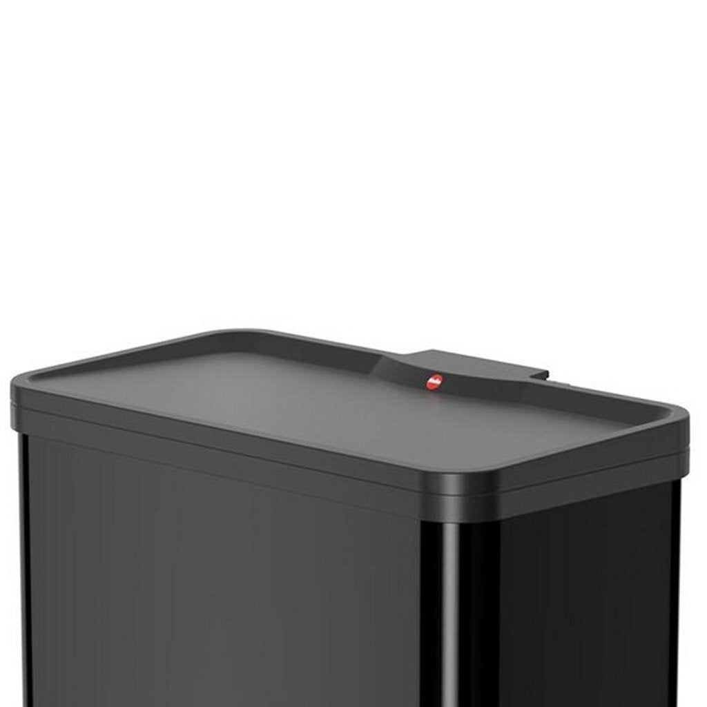 Hailo hailo pedal bin oko duo plus velikost l 17+9 l črna 0630-260