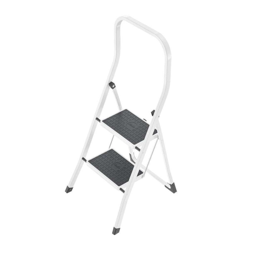 HAILO 4352-001 Escalier domestique 2 étapes blanc noir