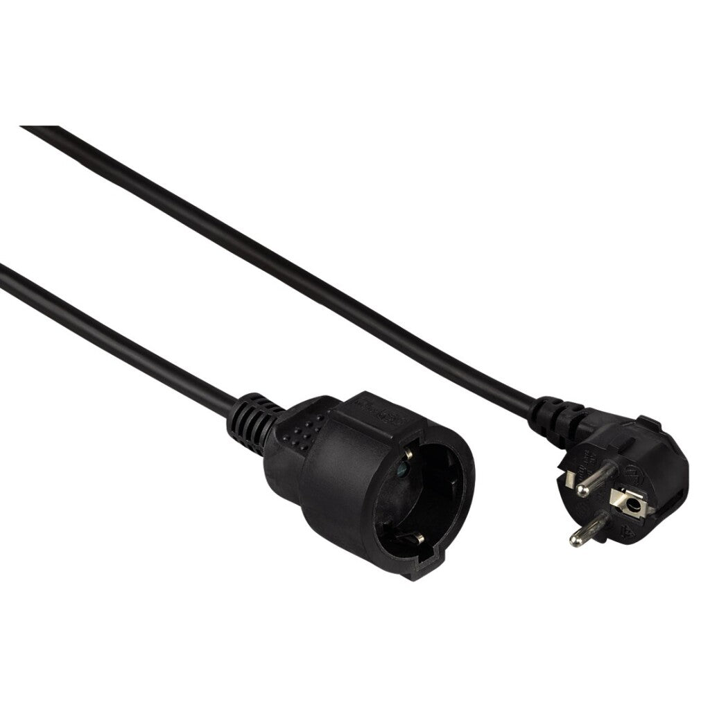 Hama Profi grounded extension cable 2 m black