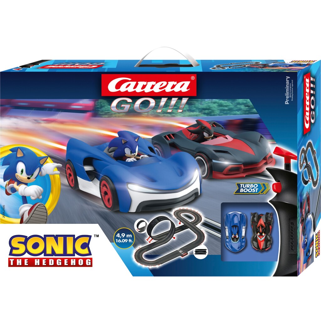 Carrera Go !!! Rennstrecke Sonic