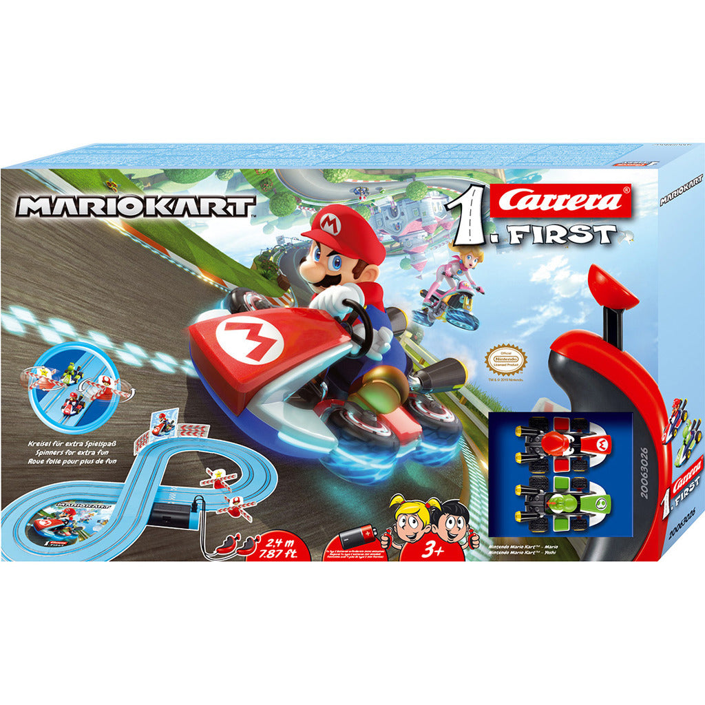 Carrera First Racebaan, 2.4m Mario Kart