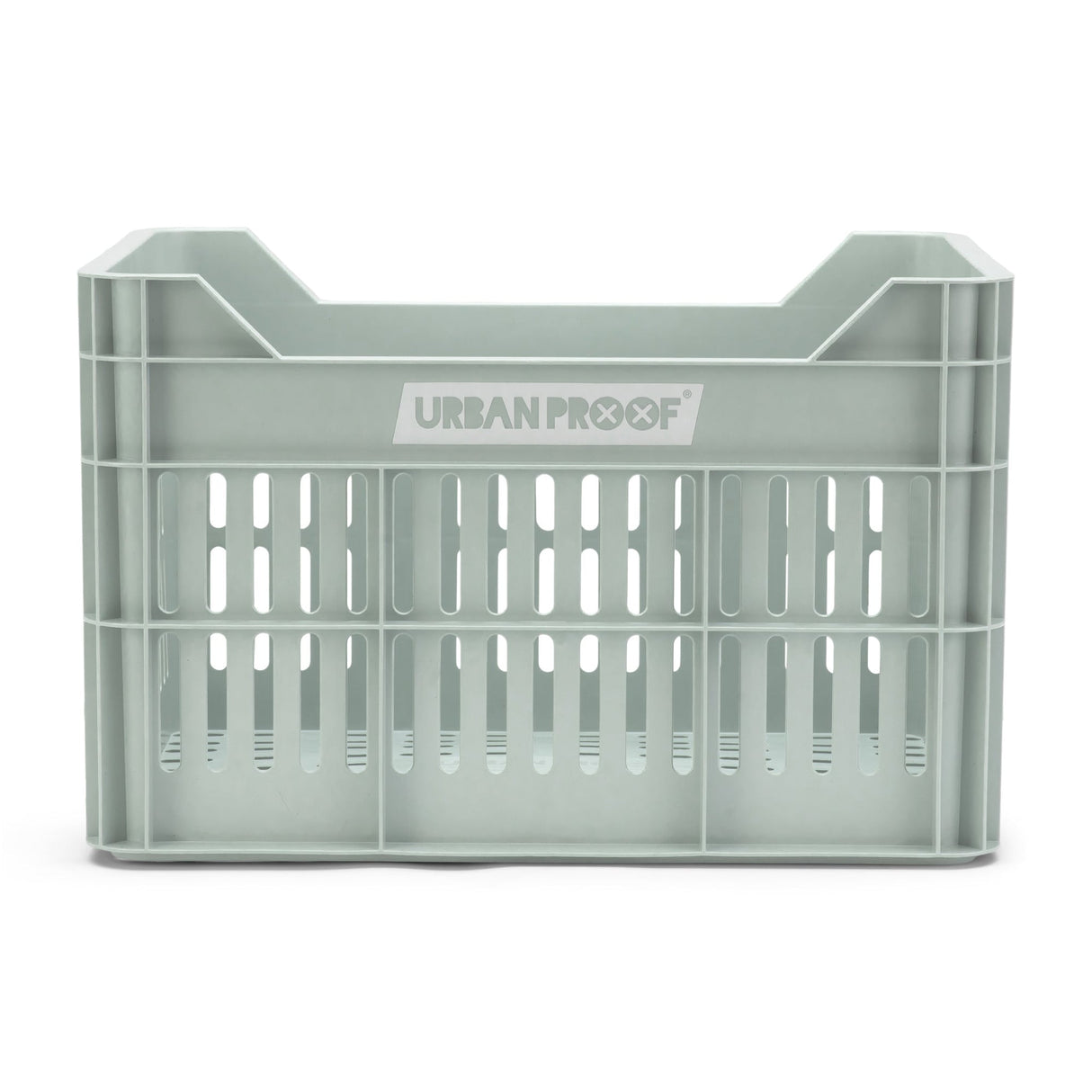 bicycle crate Recycled 30 liter polypropylene mint green