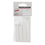 Fackelmann Basic Versholding Clamp 11 och 8 cm White 4 Pieces