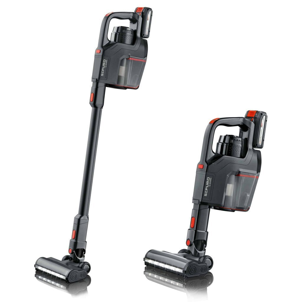 Severin Severin HV7186 Sepuro Steel vacuum cleaner Black Red