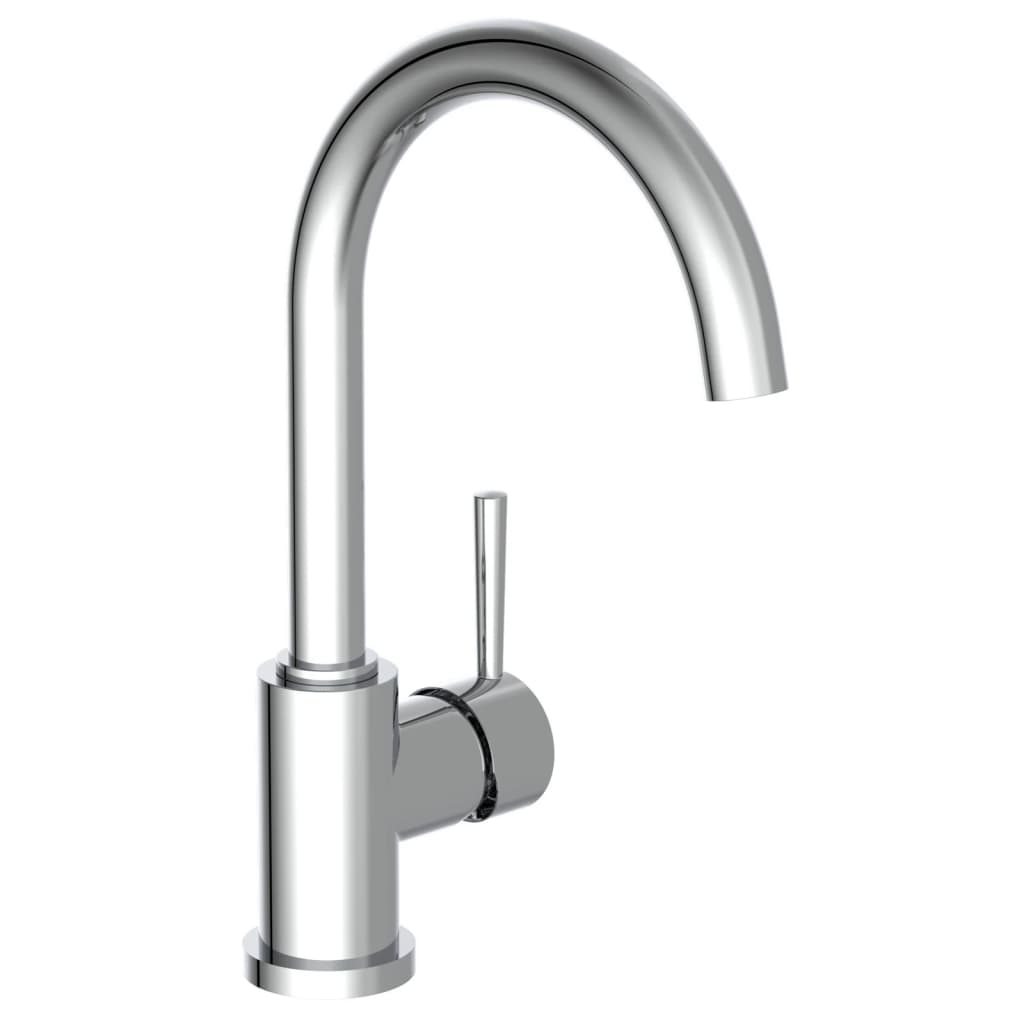 Schütte Schütte Eenknops mixer with round spout Unicorn chrome -colored