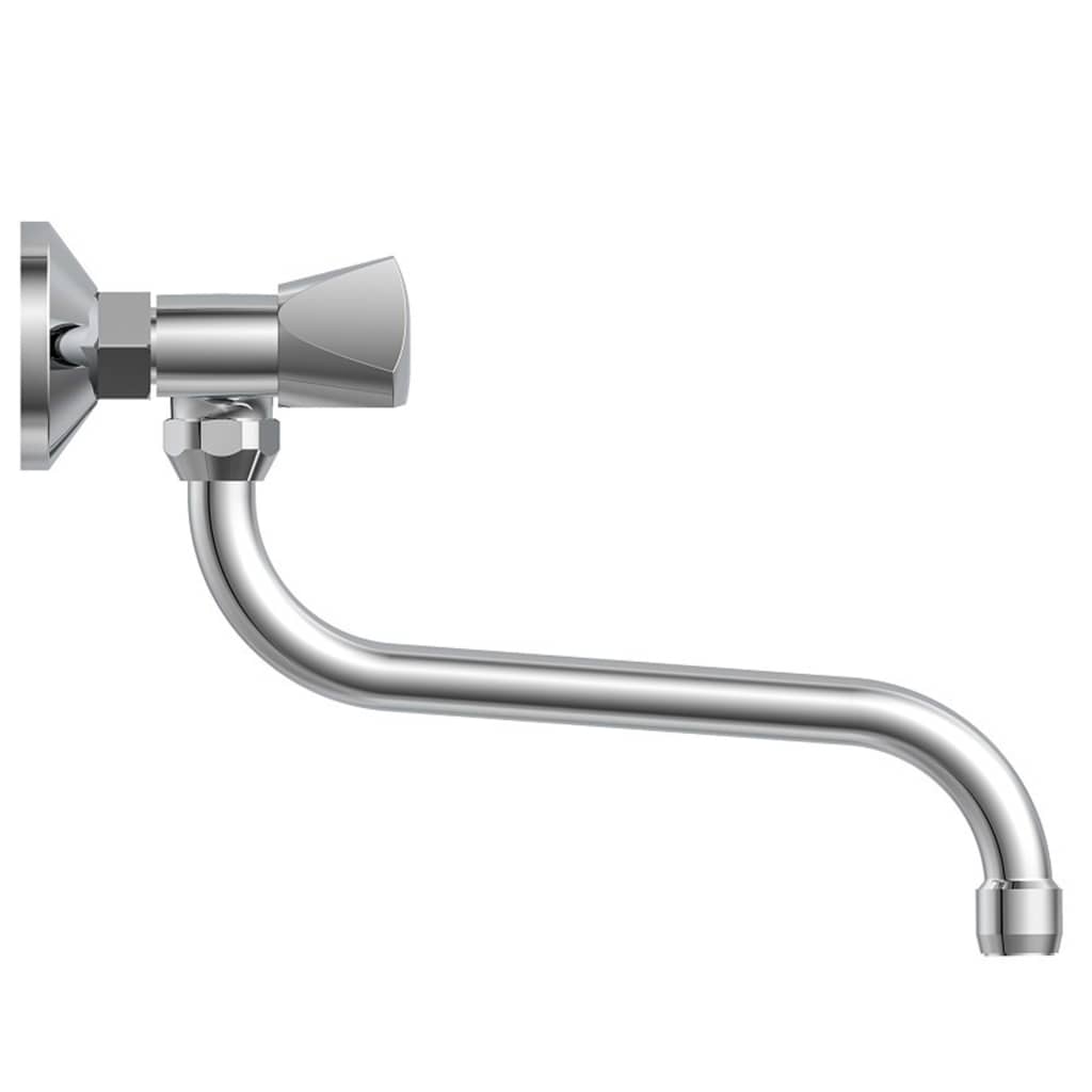 Schütte Schütte Two -Kutton Wall Mixer Cesti Chrome -färgad