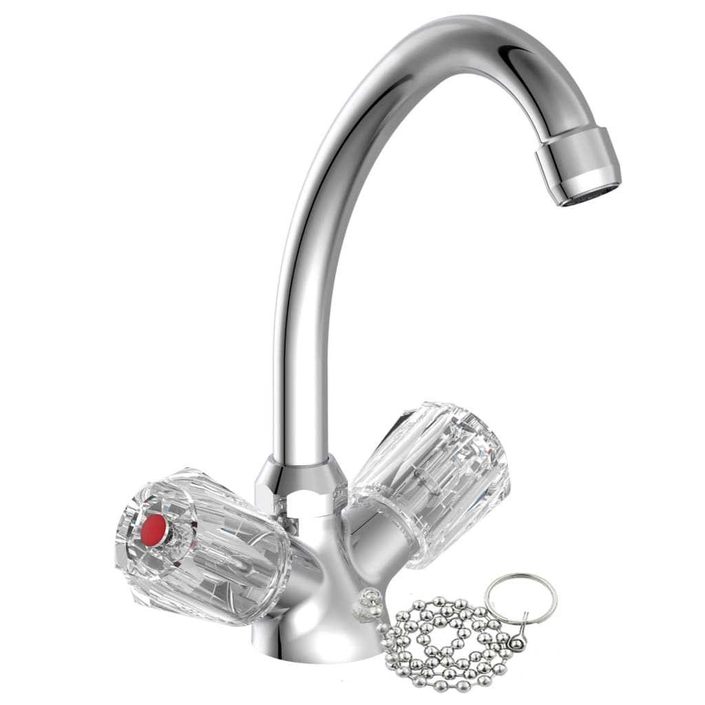 Schütte Schütte Washbasin Mixed Crane Two -buttons Savino Chrome -colored