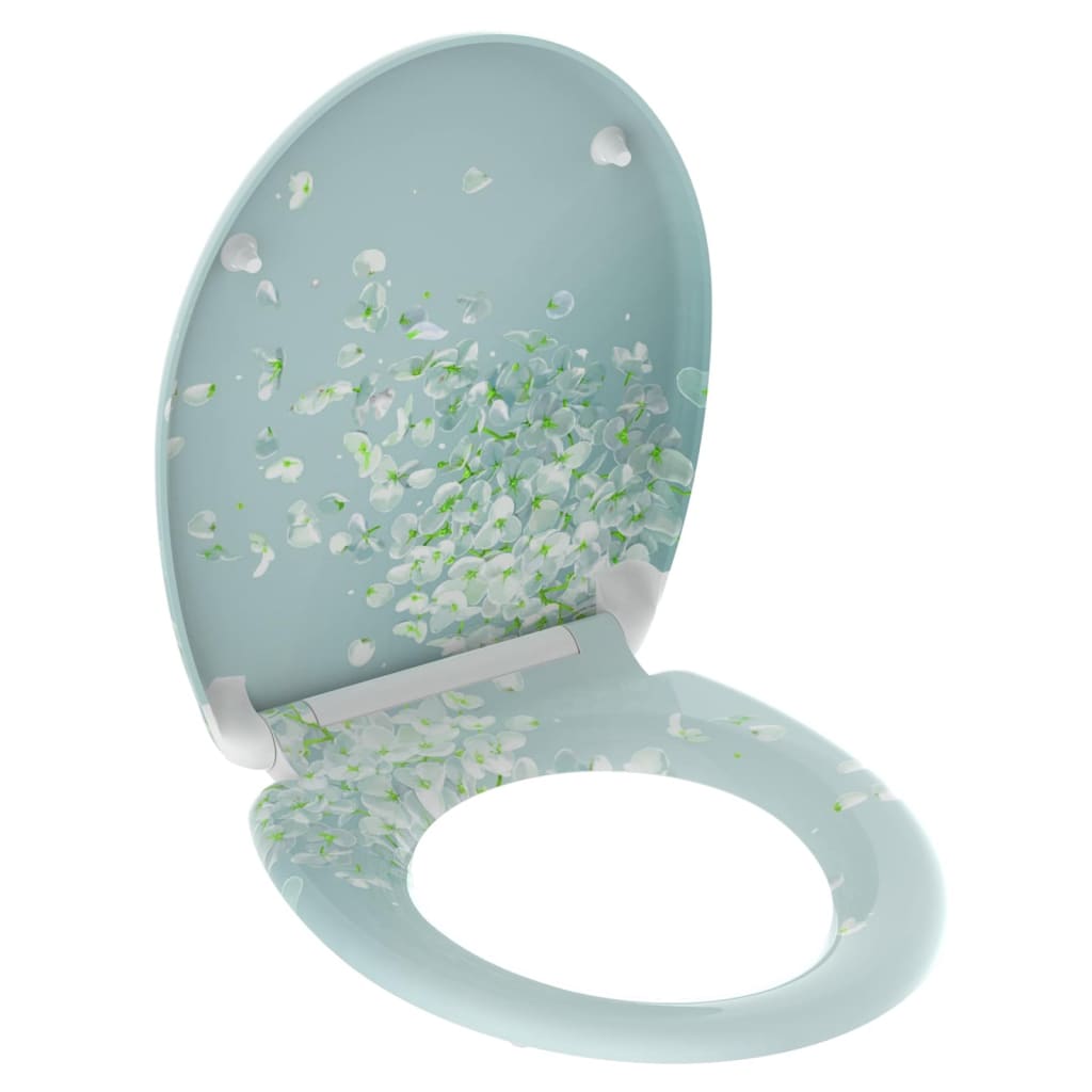 SCHÜTTE SCHÜTTE Toiletbril met soft-close quick-release FLOWER IN THE WIND