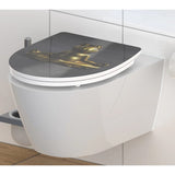 Schütte Schütte toilet seat with soft-close relaxing frog duroplast high gloss