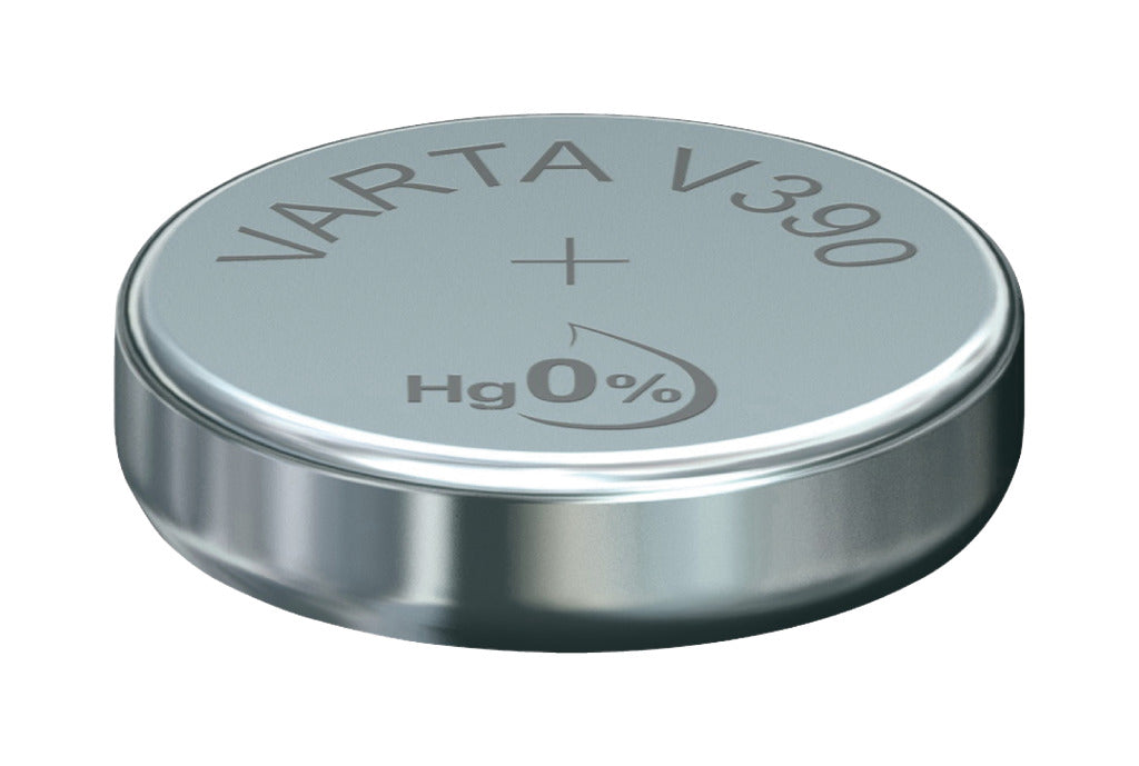 Varta V390 button cell battery silver