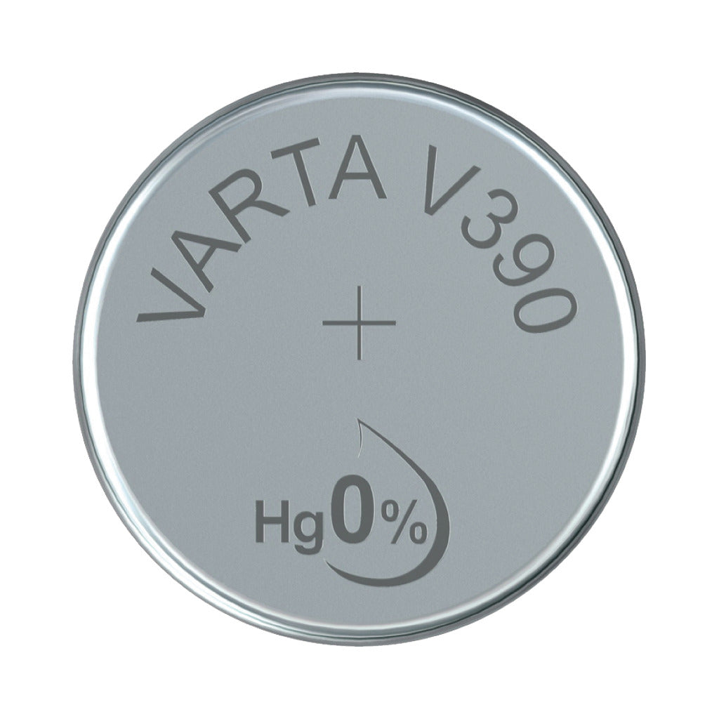 Varta V390 button cell battery silver