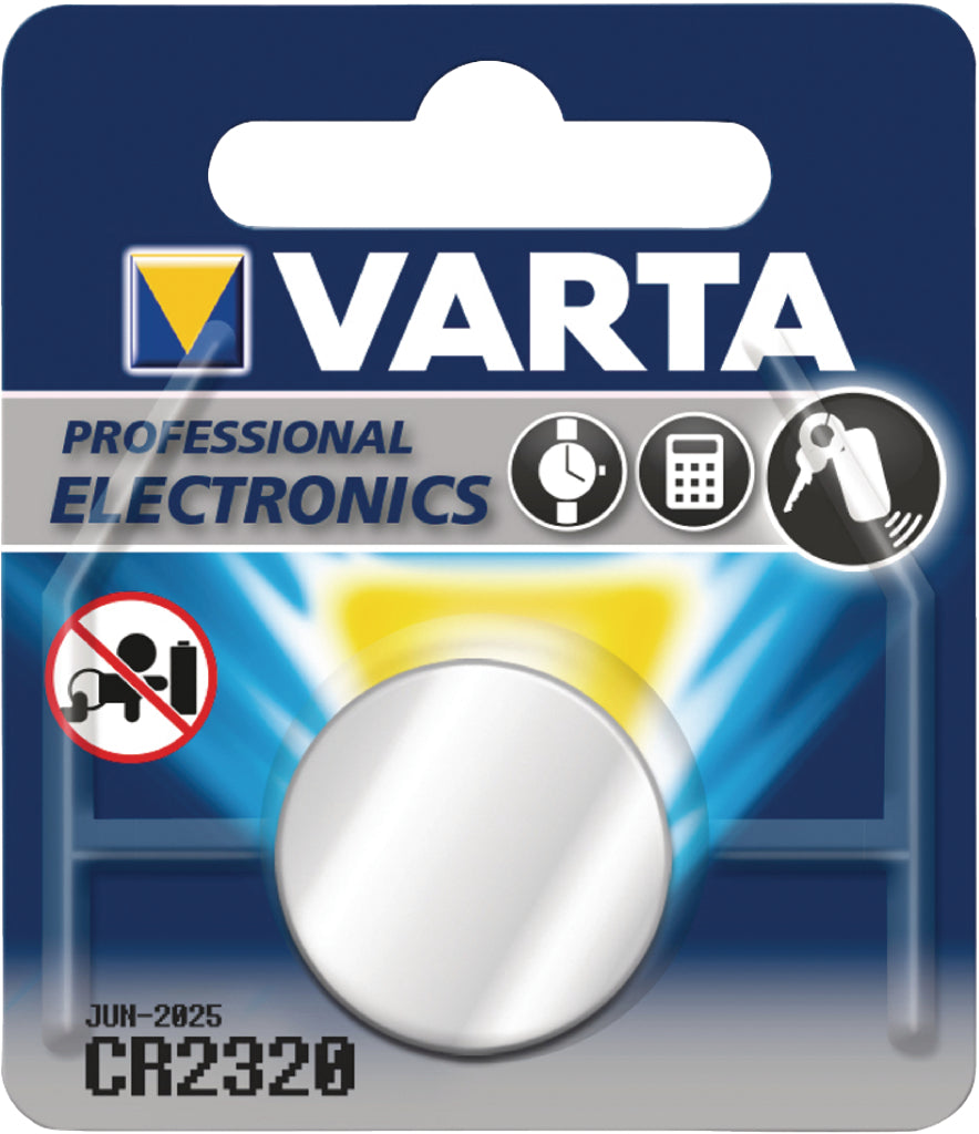 Varta CR2320 Lithium button cell battery 3V