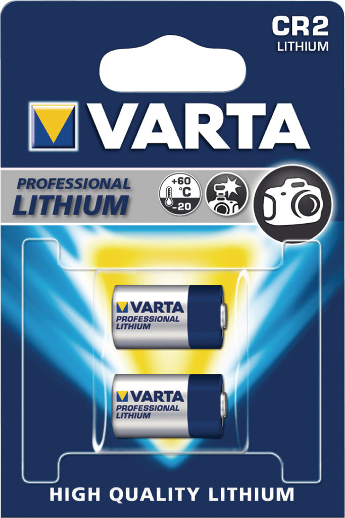 Varta CR2-2 LITIUM FOTOBATTERI 3 V 920 mAh 2-blister