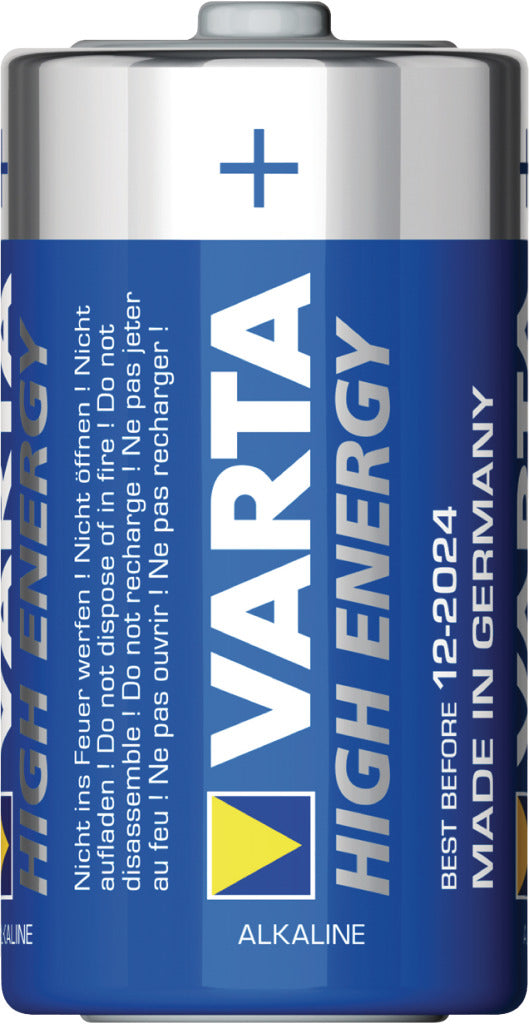 Varta 4914 2B Batterie Alkaline C LR14 1,5 V Hochenergie 10 Blasen