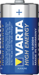 Varta 4914 2b Batterij Alkaline C lr14 1.5 V High Energy 10 blisters