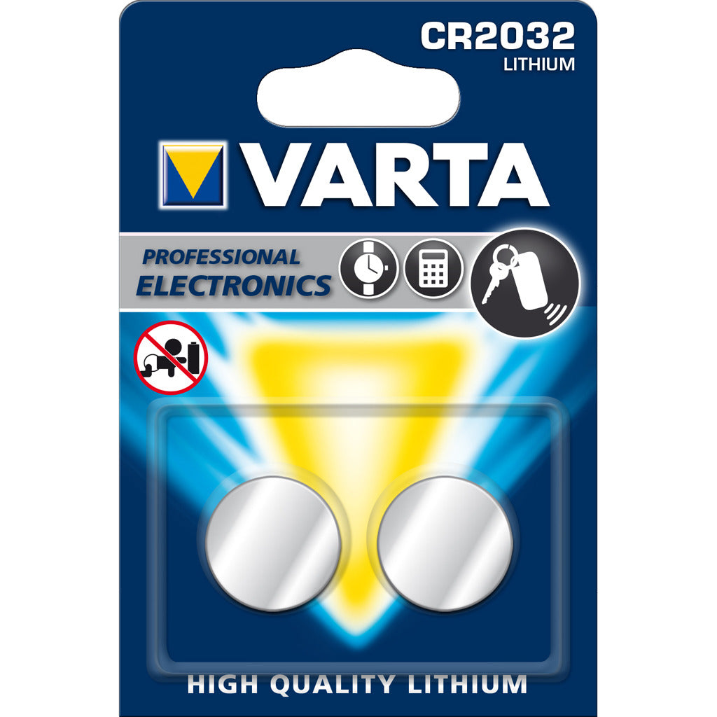 VARTA CR2032 Knote Zell Batterien 2 Stécker