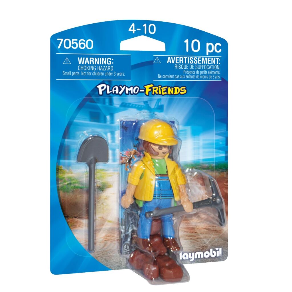 PlayMobil 70560 Playmo-Friends Construction Worker