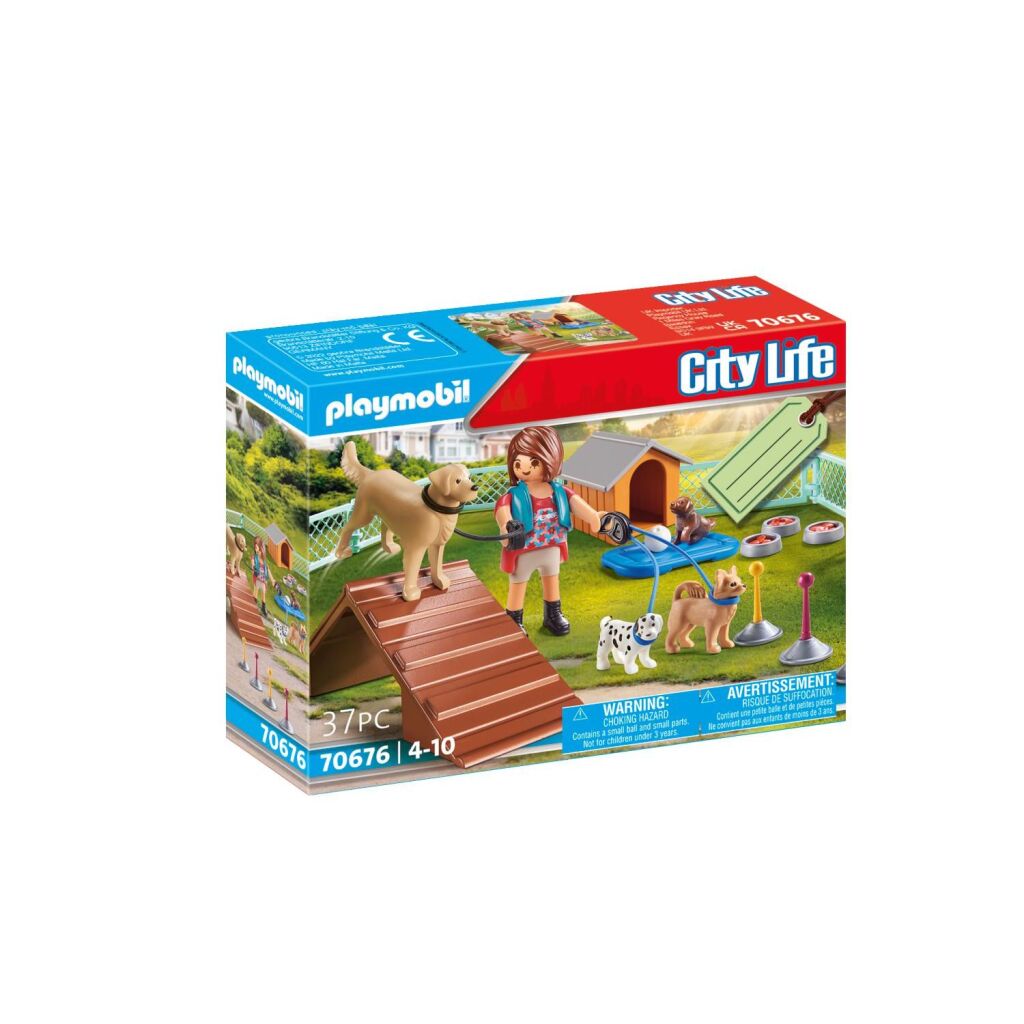 Playmobil City Life Gift Set Dog Trainster 70676