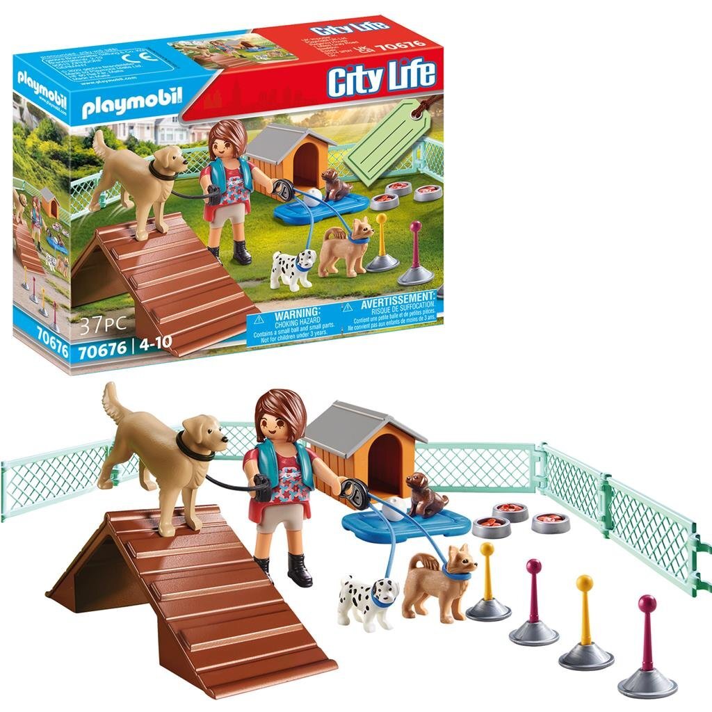 Playmobil City Life Gift Set Hunde Zug 70676