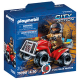 Playmobil City Action Fire Department Speed ​​Quad 71090