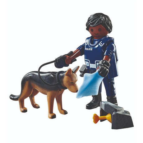 Policist Playmobil Specials pri Speurhondu 71162