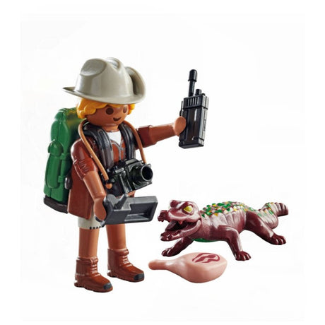 Playmobil Specials Raziskovalec z mladim Caimanom 71168