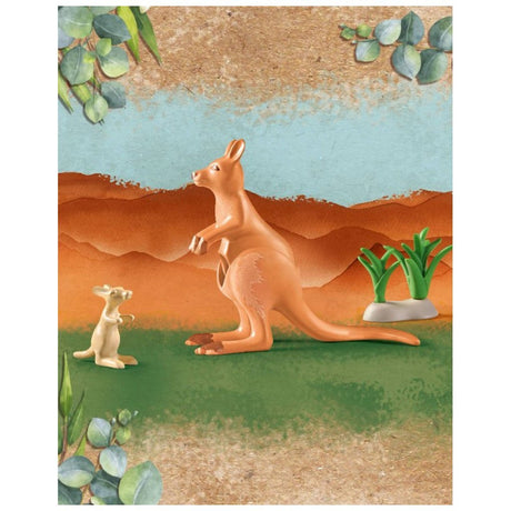 Playmobil Wiltopia Kangaroo med Welp 71290