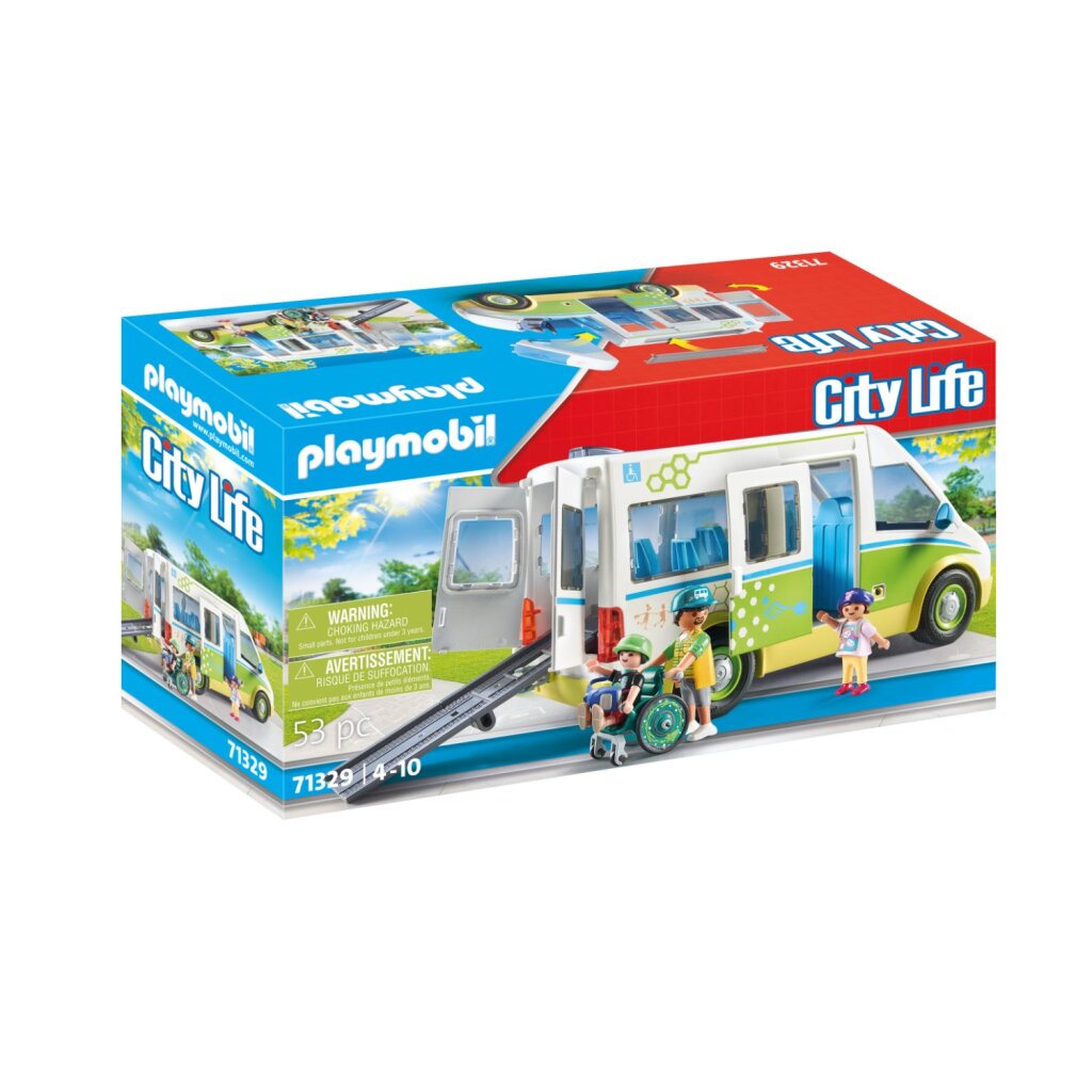 Playmobil City Life School Bus 71329