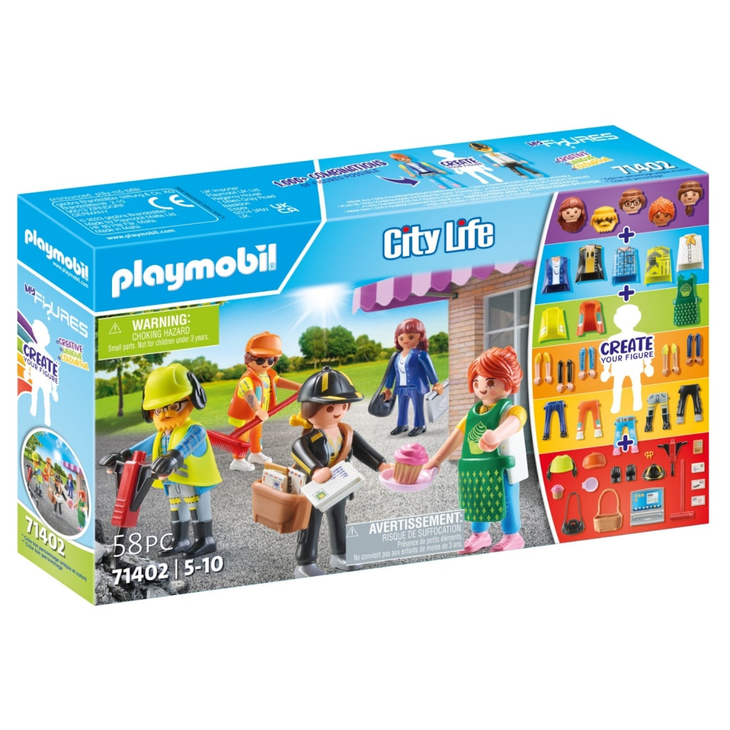 PlayMobil Stad Liewen meng Figuren 71402