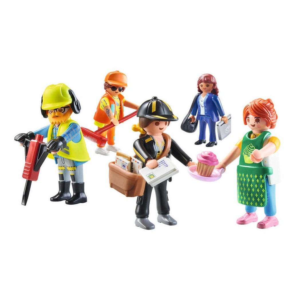 PlayMobil Stad Liewen meng Figuren 71402