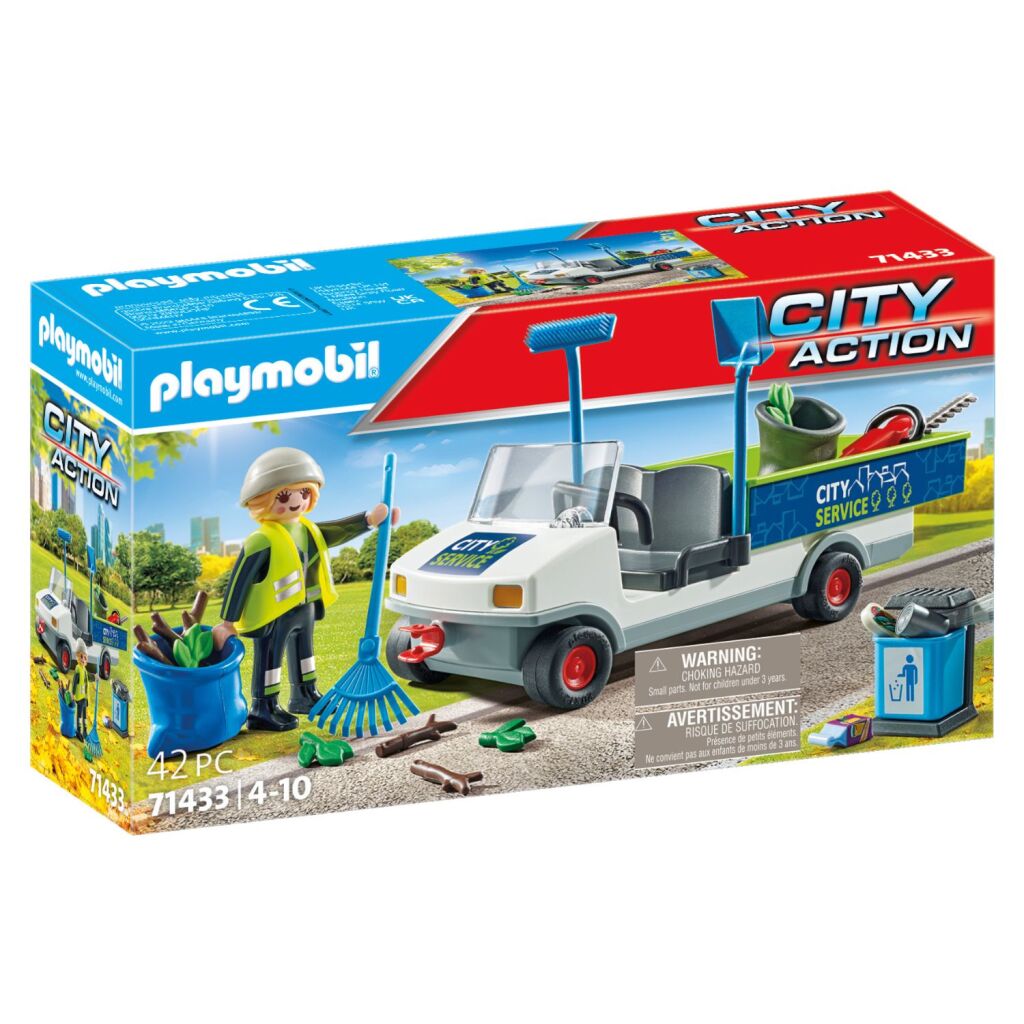 Playmobil City Action Electric Street Teré stroj 71433