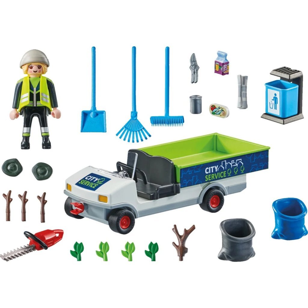 Playmobil City Action Electric Street Teré stroj 71433