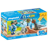 PLAYMOBIL PLAYMOBIL My Life Dieren Voeren 71448