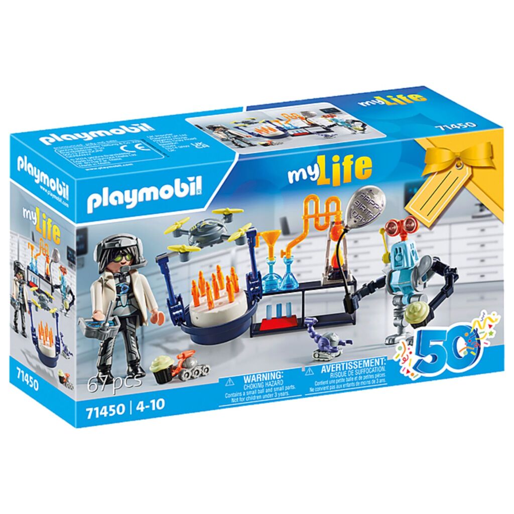 Playmobil PLAYMOBIL My Life Onderzoekers met Robots 71450