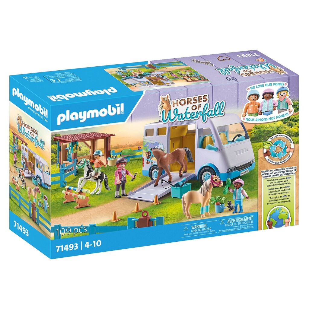 Playmobil Horses of Waterfall Mobiele Manege 71493