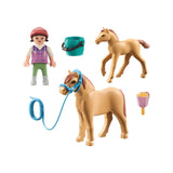 Playmobil Horses of Waterfall Kind met Pony en Veulen 71498