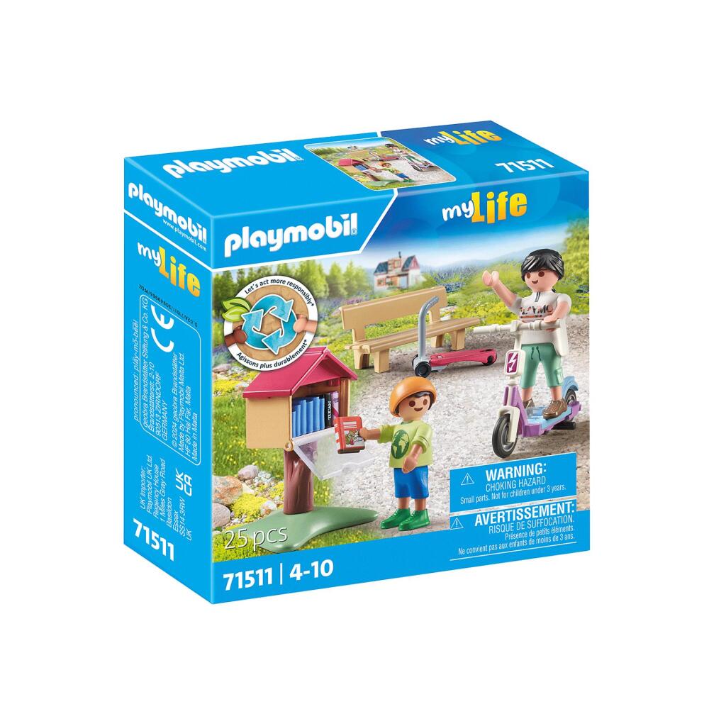 Playmobil My Life Boekenruil voor Boekenwurmen 71511