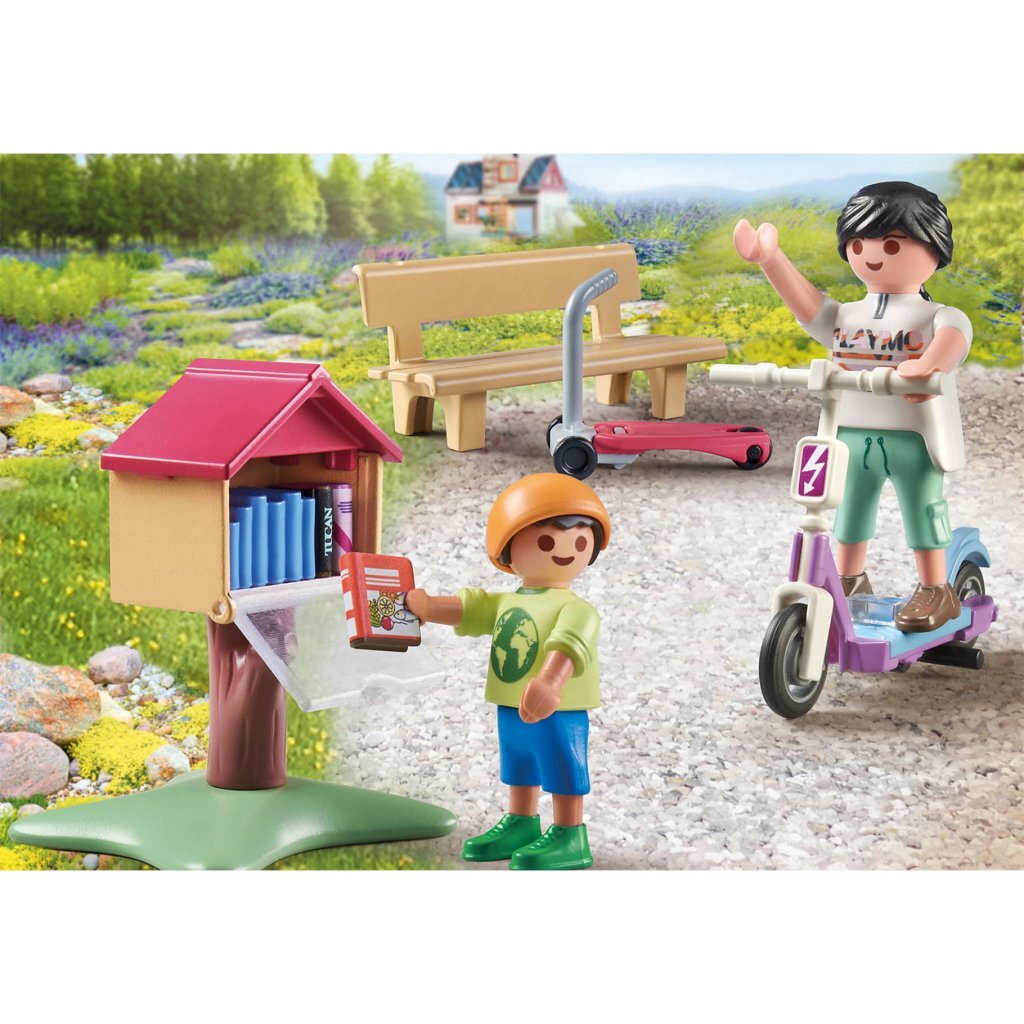 Playmobil My Life Boekenruil voor Boekenwurmen 71511