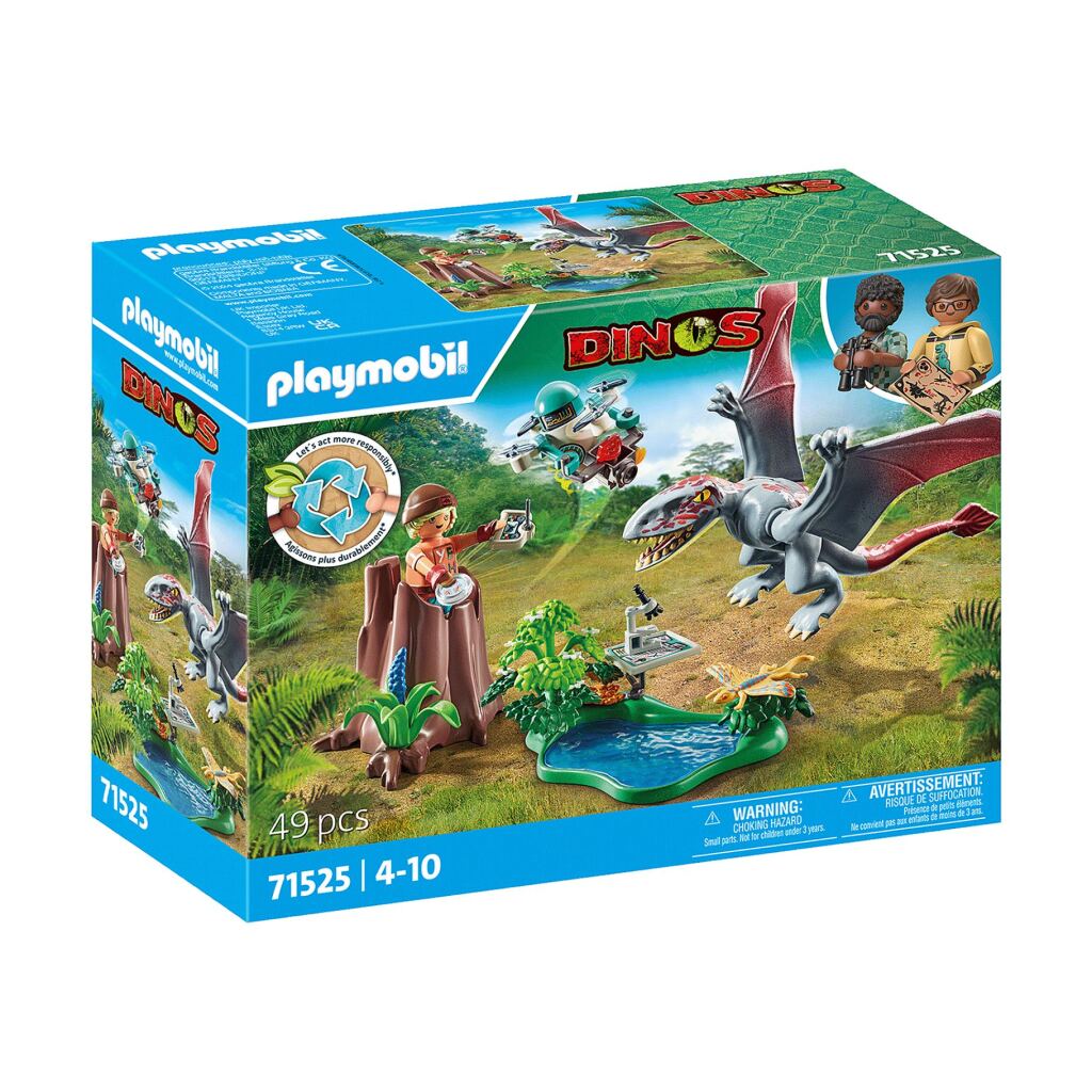 PLAYMOBIL PLAYMOBIL Dinos Observatiepost voor Dimorphodon 71525