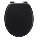 Tigre tigre tigre morbido sedile del toilette blackwash mdf nero 252030746