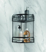 Metaltex Origin Corner Shower Caddy 2-Tier