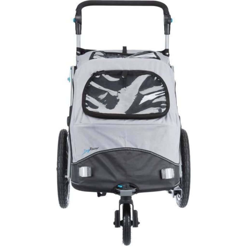 Trixie Dog Bike Cart Grey plegable