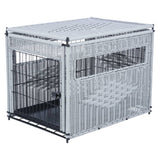 Trixie Trixie HomeKennel Polyrotan Light Grey