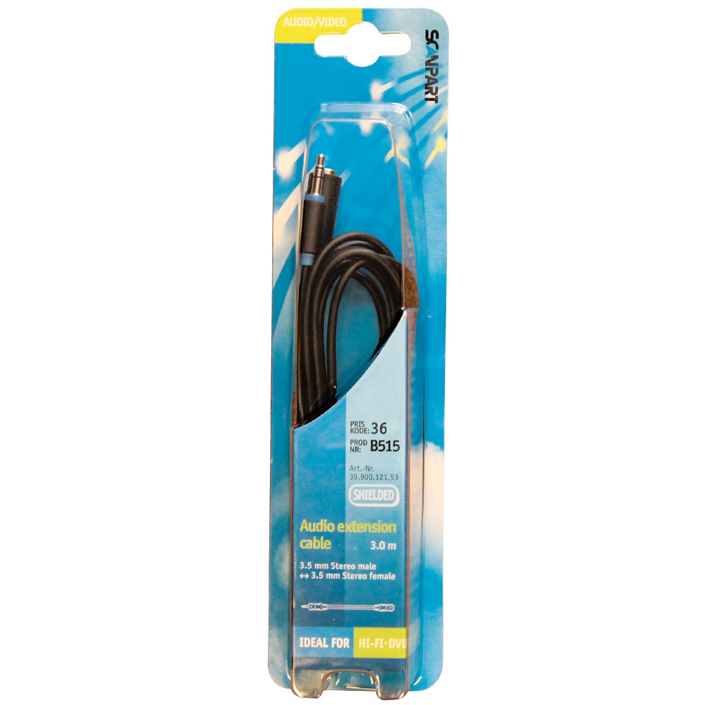 Scanpart extension cable 3.5 s (m)-(f) right 3.0m