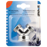 Scanpart 1132710002 Y-stykke forsyning 3 4 tommer metal