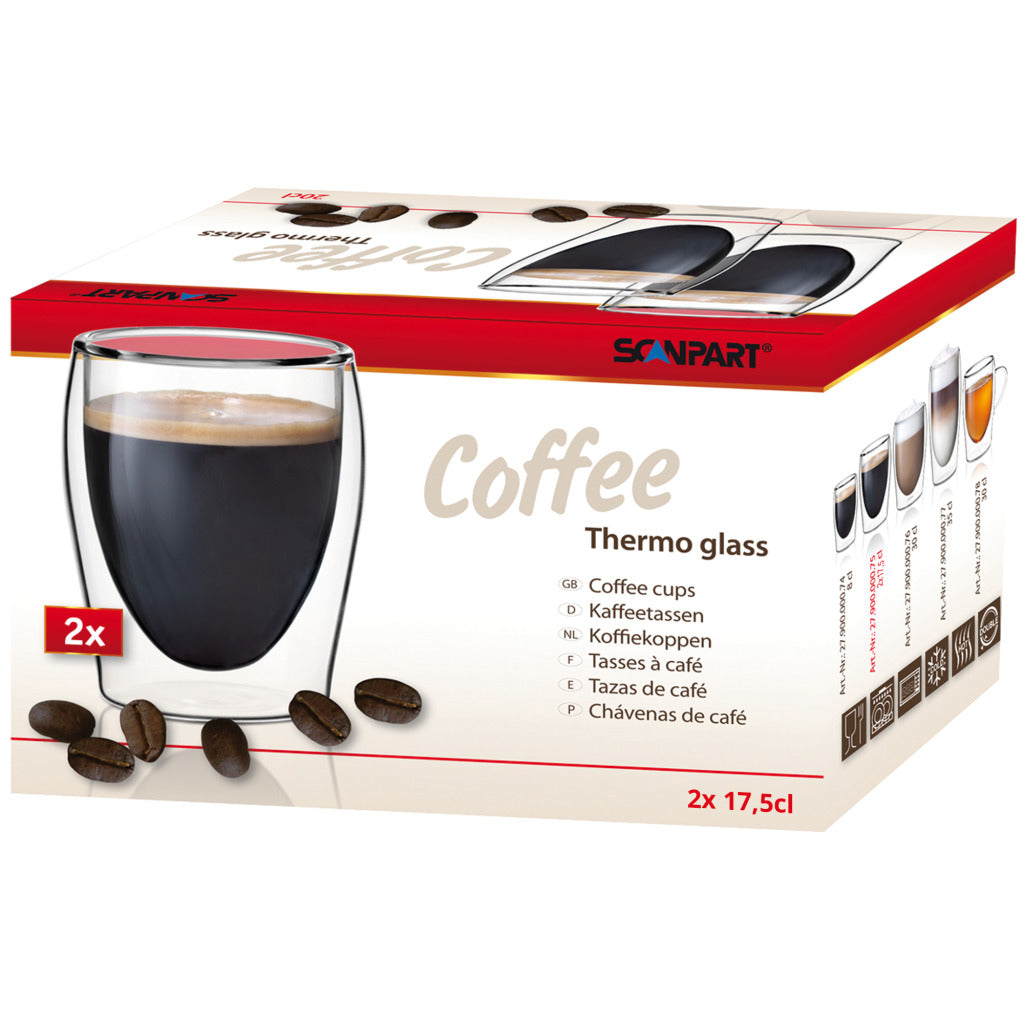 ScanPart Coffee Thermo Glass 20cl 2 pièces